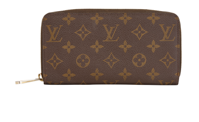 Louis Vuitton Zippy Wallet, &pound;295, Accessories, Brown, Canvas, Front view